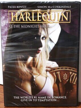 HARLEQUIN AT THE MIDNIGHT HOUR DVD Patsy Kensit, Simon MacCorkindale BRAND NEW!